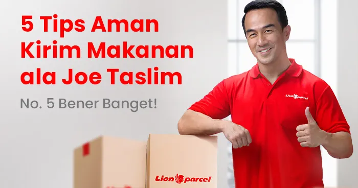 5 Tips Aman Kirim Makanan ala Joe Taslim. No 5 Bener Banget!