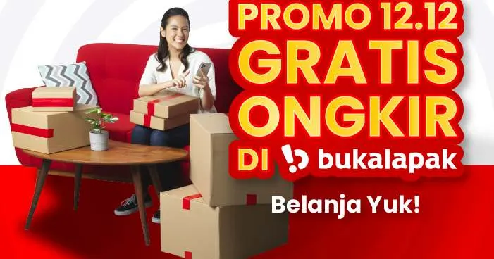 Promo 12:12 Gratis Ongkir Lion Parcel di Bukalapak, Belanja Yuk!