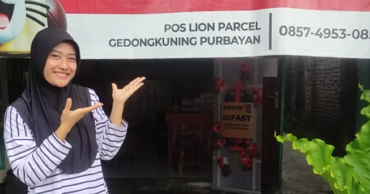 Kisah Dilla Yunita Bangun Rumah Setelah Jadi Agen Lion Parcel
