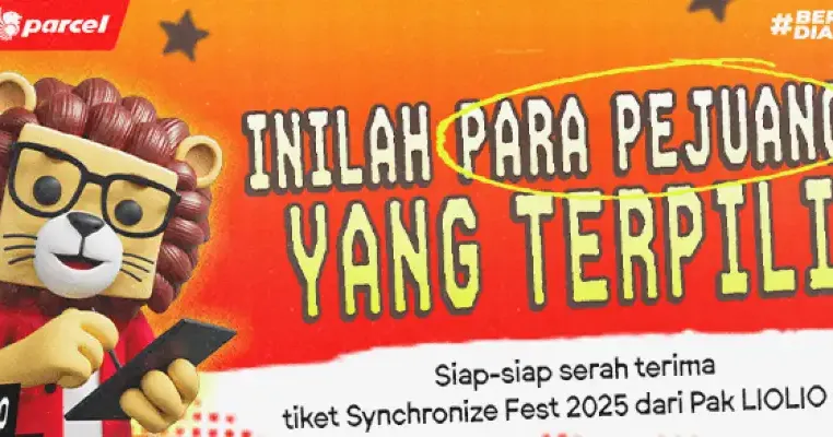Pengumuman Pemenang Hempas Burnout bersama Virtual CEO Liolio di Synchronize Fest 2025