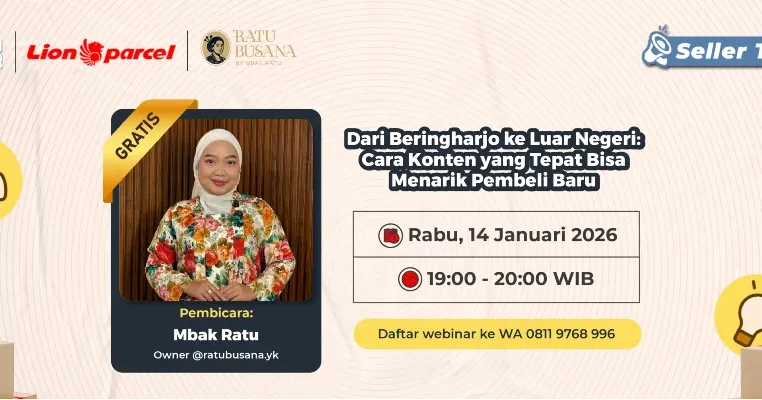 Rahasia Konten Menarik Pembeli Baru hingga ke Luar Negeri! Join Webinar Gratis di Sini!