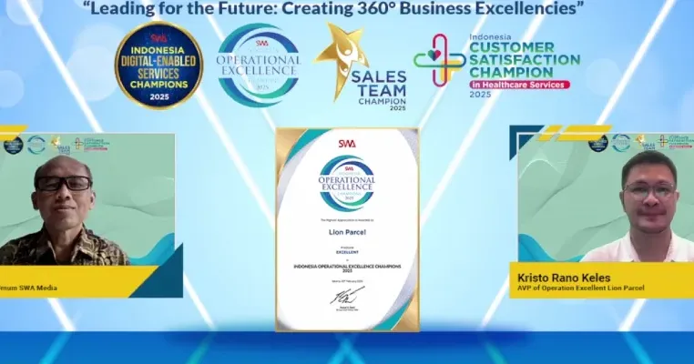 Raih Penghargaan Indonesia Operational Excellence Champions 2025