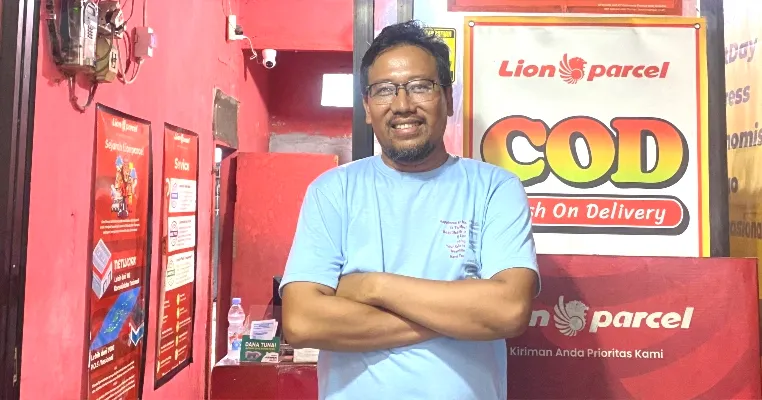 Buka Cuma Mimpi, Ini Kisah Wilistyo Sukses Jadi Mitra Lion Parcel 