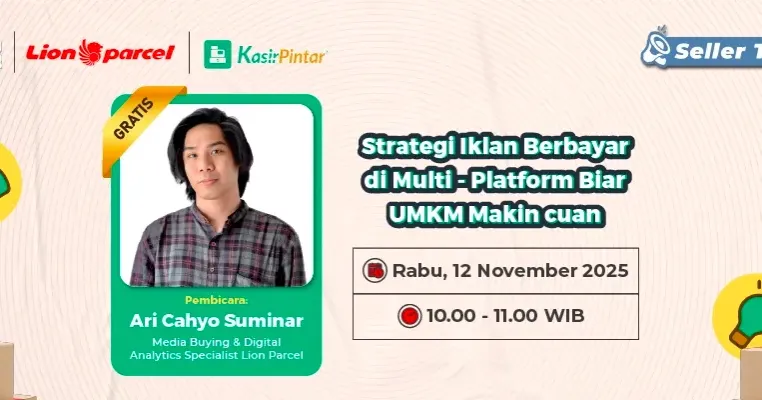 Ini Strategi Iklan Berbayar Biar Makin Cuan, Yuk Join Webinar Gratis di Sini!
