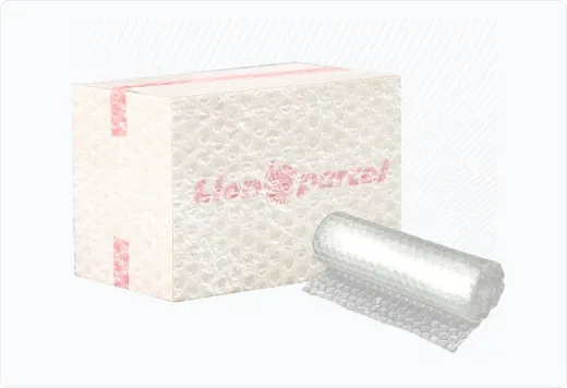 Tambahkan lagi bubble wrap